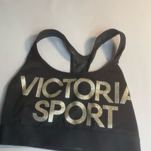 Victoria sport black sports bra X Small